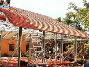 Chi Phí Xây Nhà Khung Thép 1 Tầng Mới Nhất