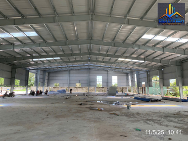 Thi Công Nhà Xưởng Tiền Chế Tại Kiên Giang