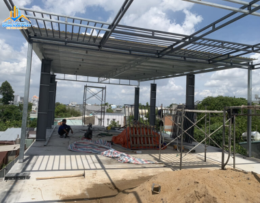 Xây Nhà Khung Thép Tiền Chế Tại Quận 10