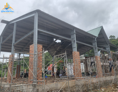 Xây Nhà Khung Thép Tiền Chế Tại Quận 11