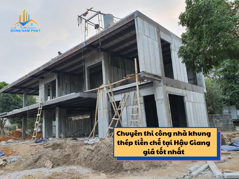 chuyen thi cong nha khung thep tien che tai hau giang gia tot nhat